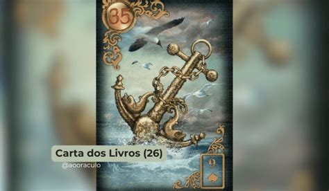 Carta 35 no Baralho Cigano, a Âncora: no Amor, .